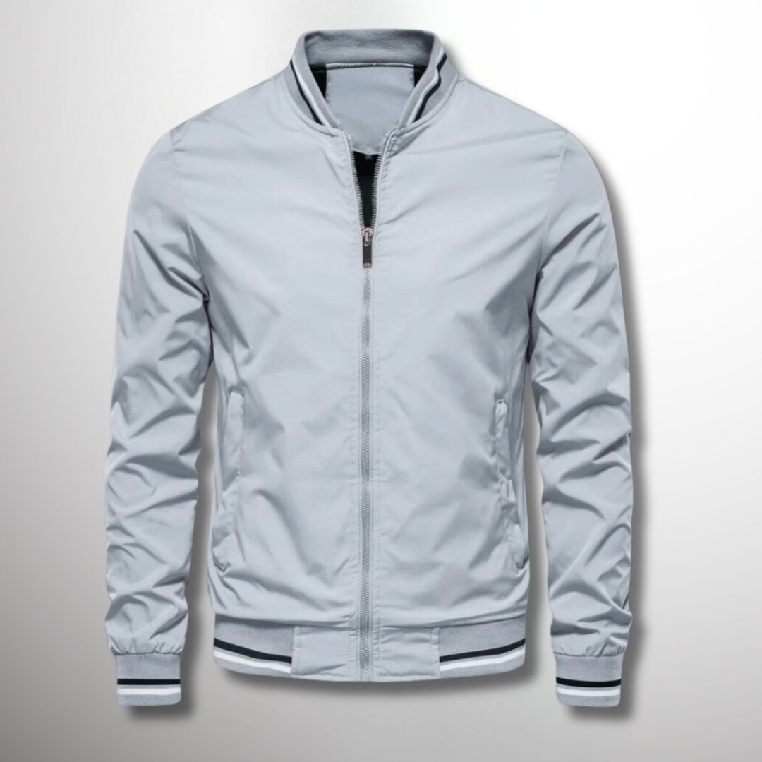 Men's Waterproof Zip-Up Jacket | Ideal for Autumn