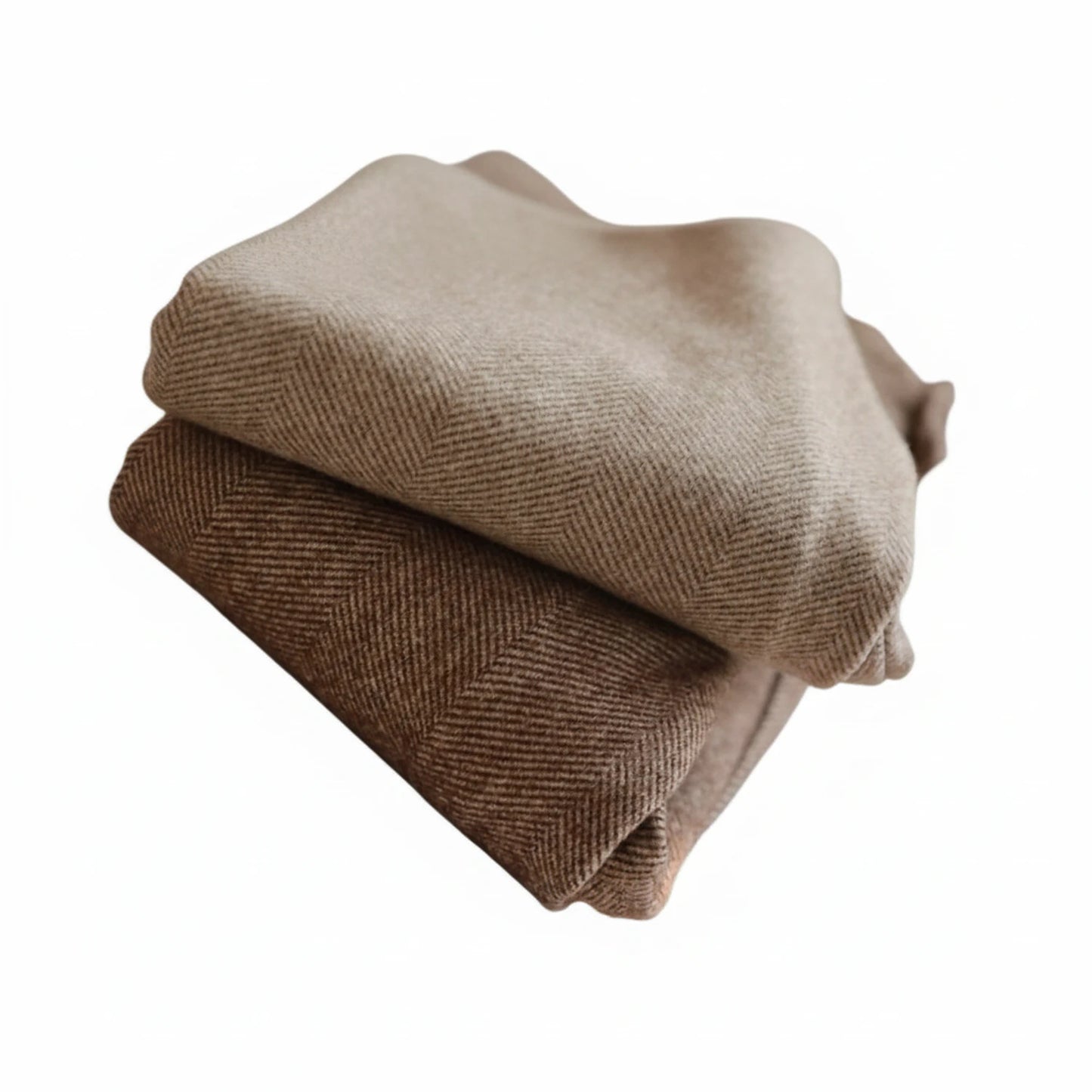 Herringbone Straight Leg Dress Pants for Men