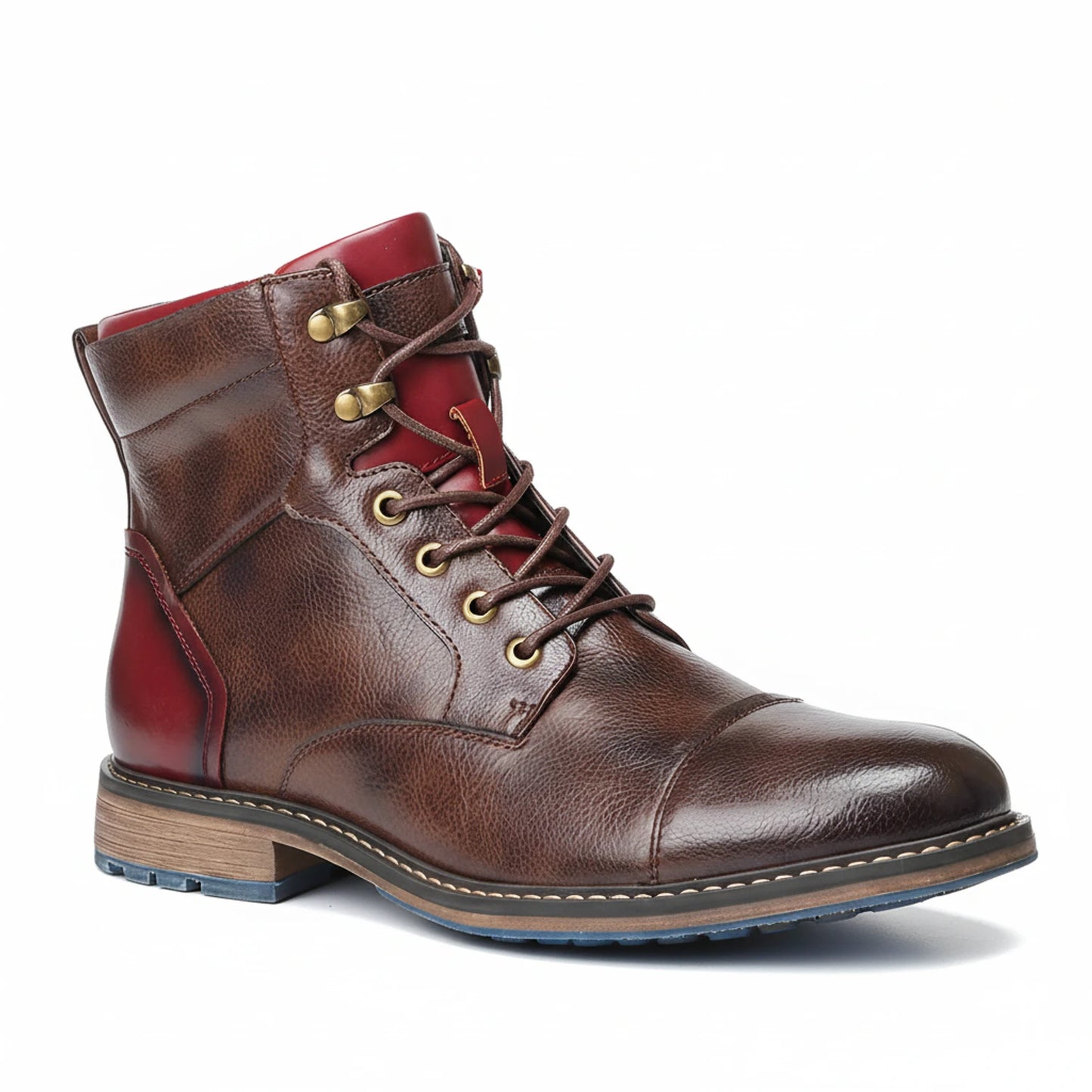 Lace | Orthopedic Cap Toe Boots
