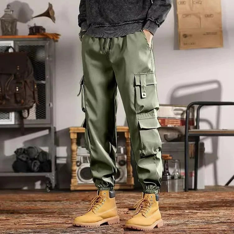 Image of Michael | Men's Drawstring Cargo Pants