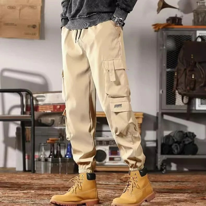 Image of Michael | Men's Drawstring Cargo Pants