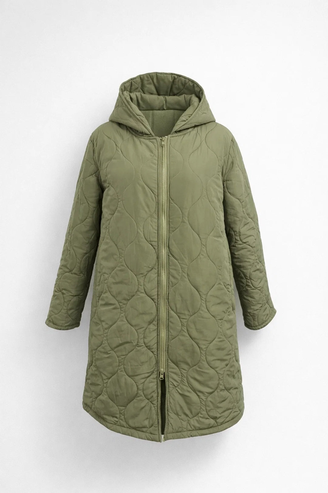 Image of Michelle | Women's Hooded Quilted Coat