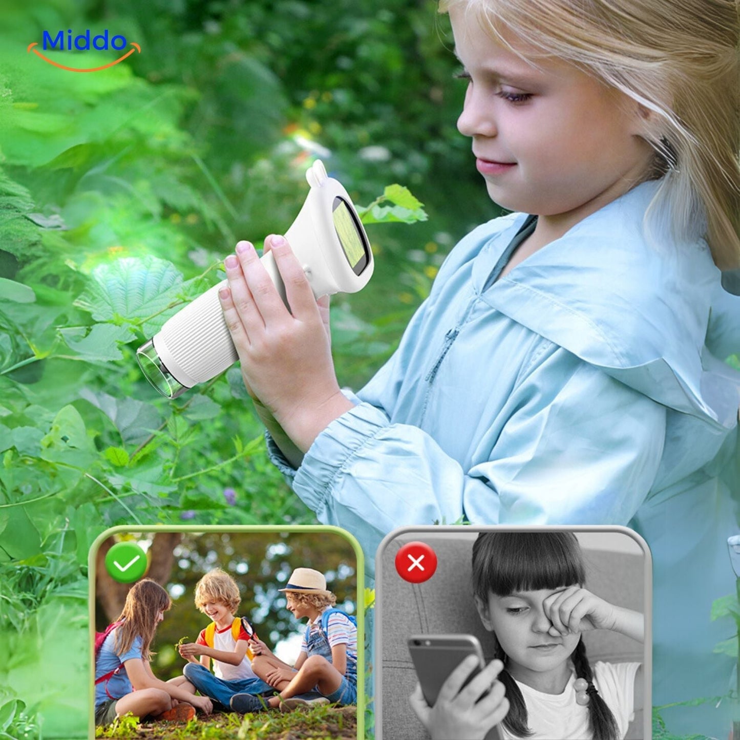 MicroScope™ Kids | Portable Magnifying Glass & Science Toy