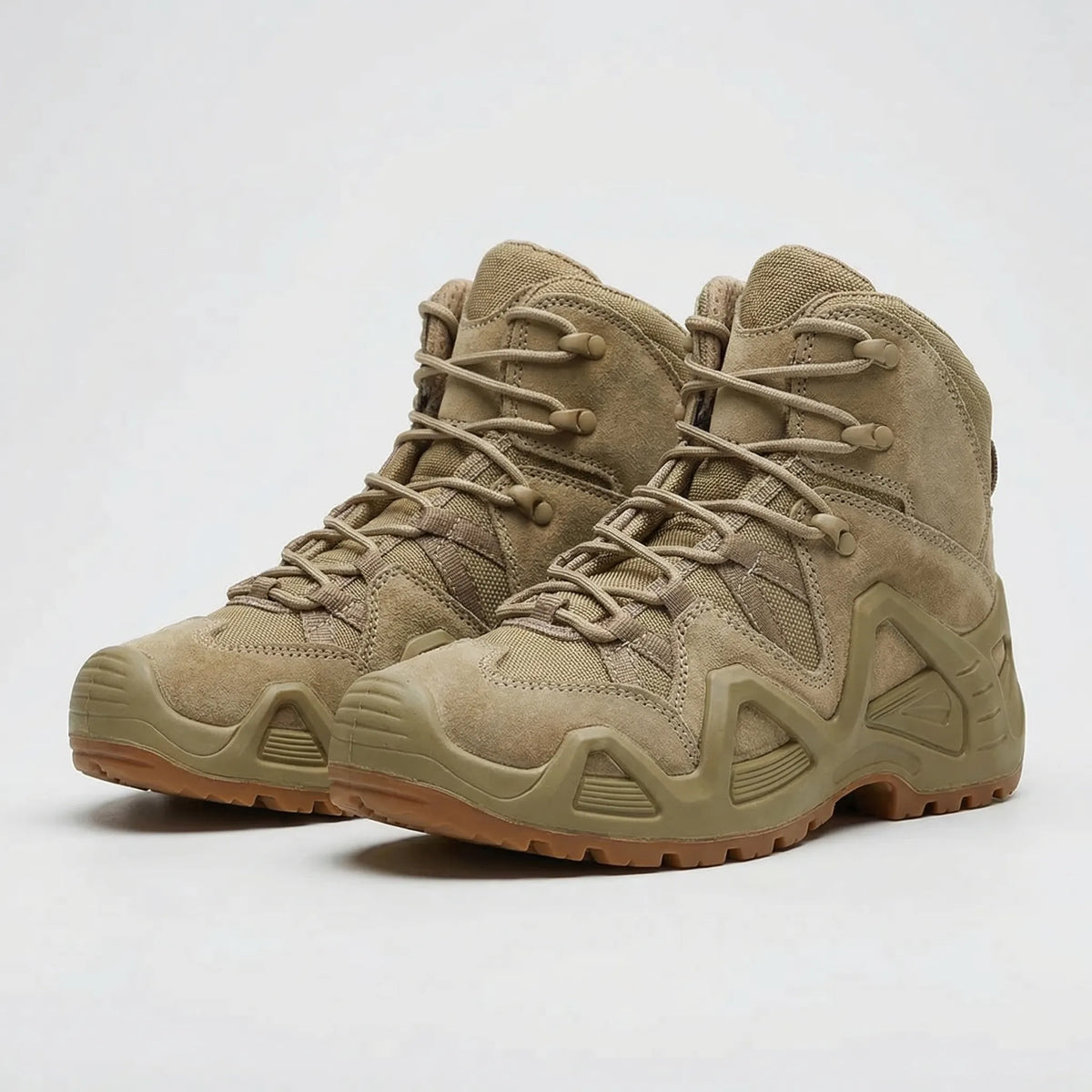 Mid-Cut Tactical Lace-Up Boots