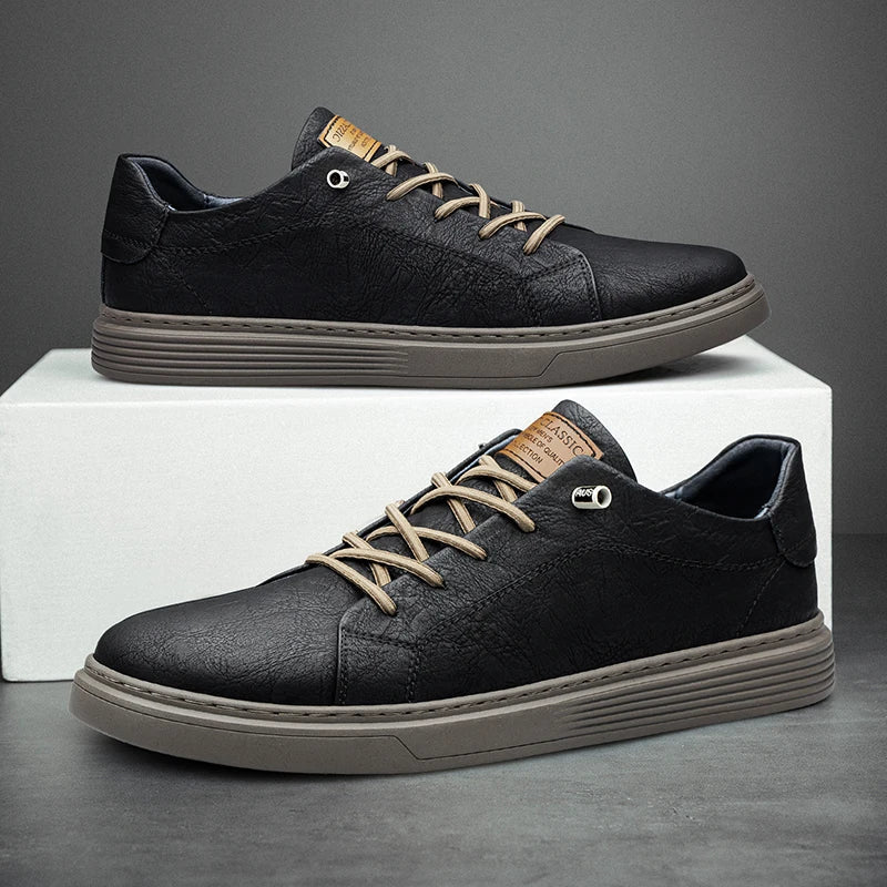 Image of Milo | Men's Lace-Up Low Top Sneakers