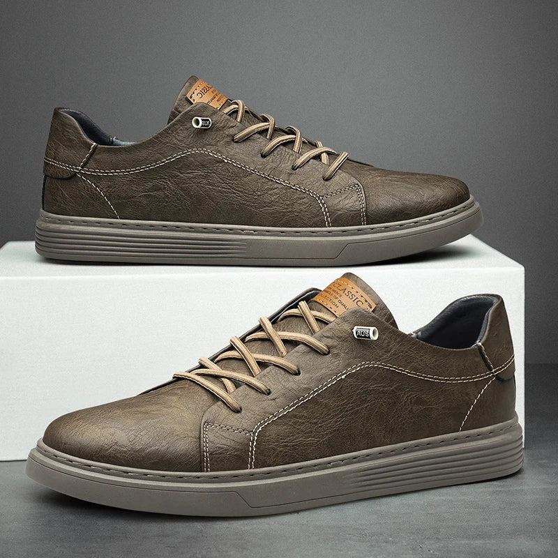 Image of Milo | Men's Lace-Up Low Top Sneakers