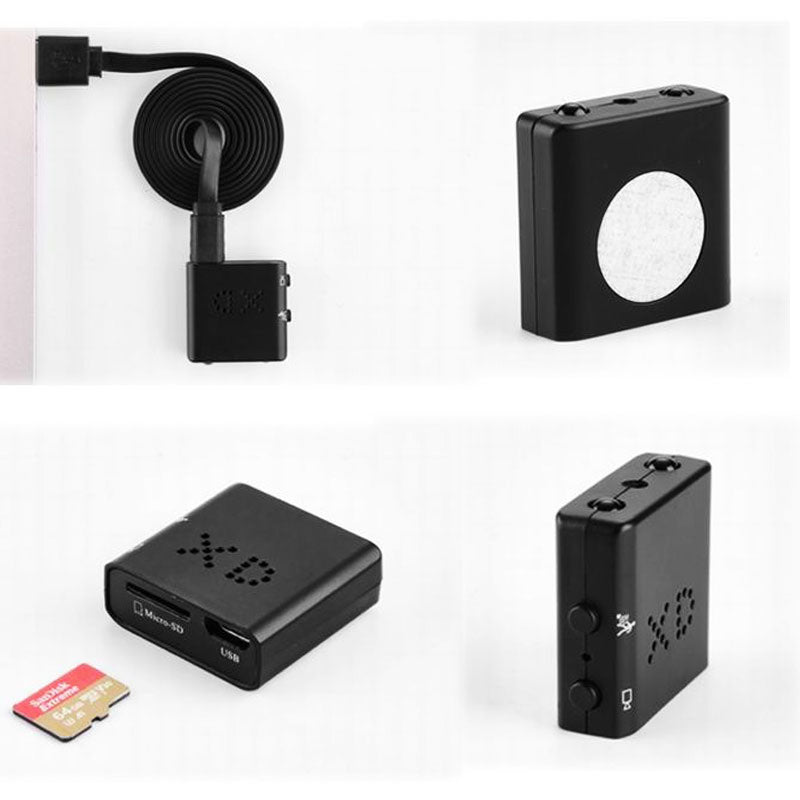 Mini HD Camera with Sound for Discreet Surveillance and Security