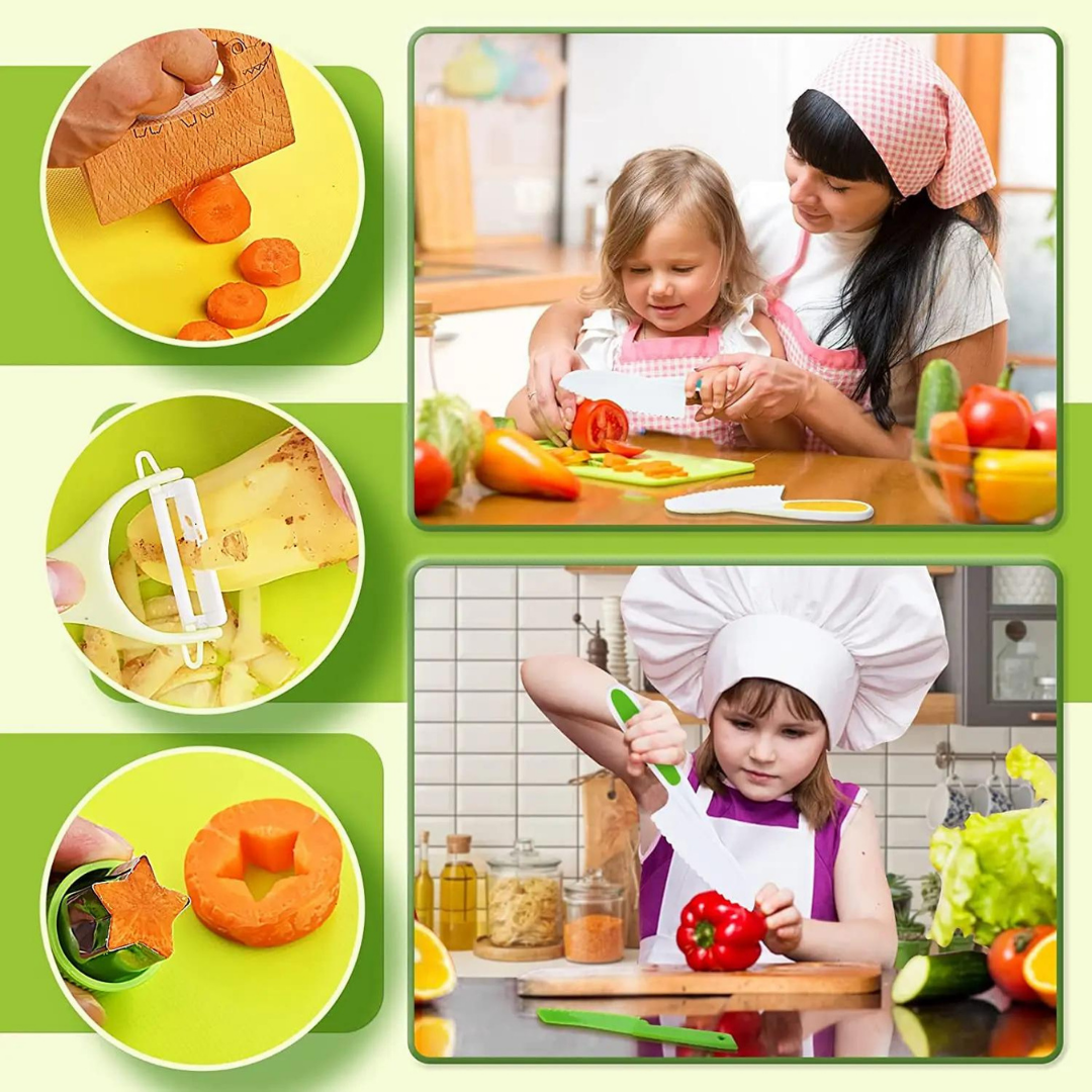 MiniChef™ - Kids Cooking Set including 2x FREE Kids Cutting Boards