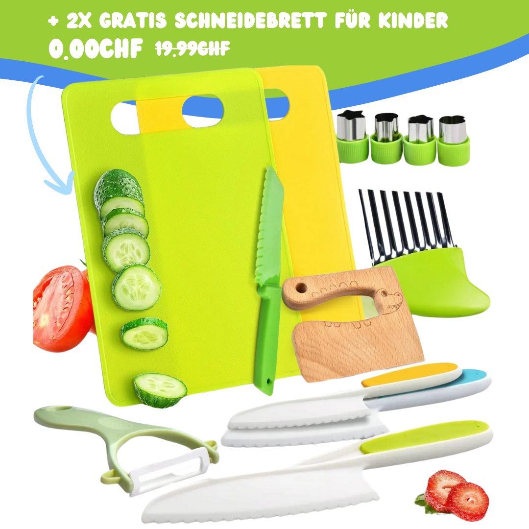 MiniChef™ - Kids Cooking Set including 2x FREE Kids Cutting Boards