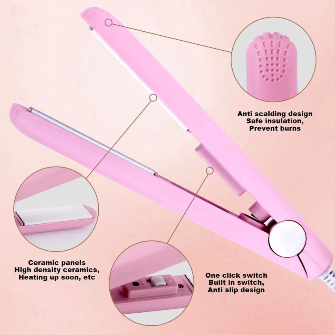 MiniCurler: Ceramic Mini Curling Iron and Straightener