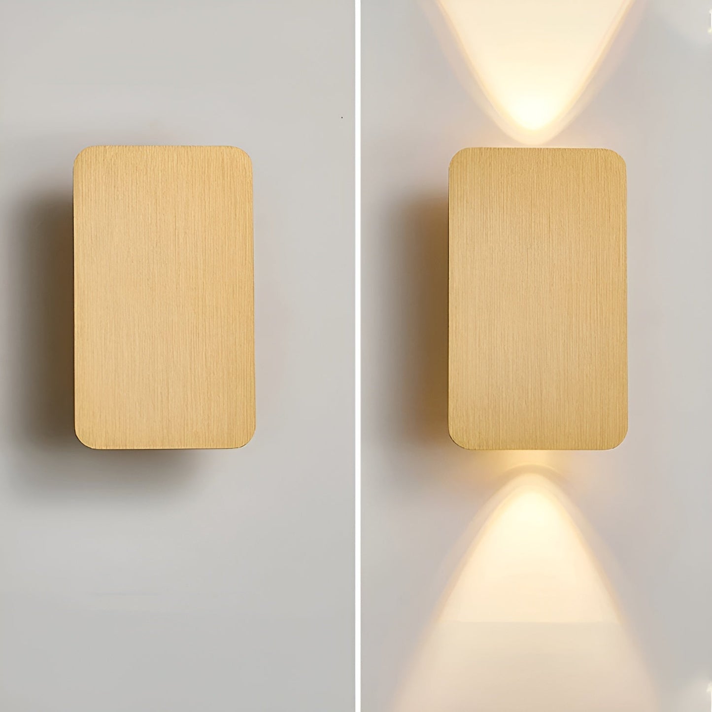 Minimalist LED Wall Sconce - LumiÉlégance - Living Room, Bedroom