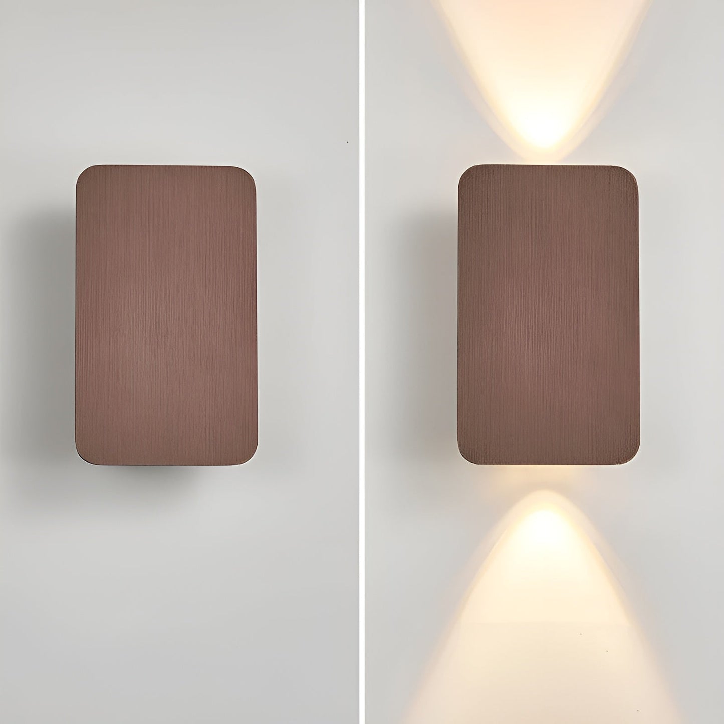 Minimalist LED Wall Sconce - LumiÉlégance - Living Room, Bedroom