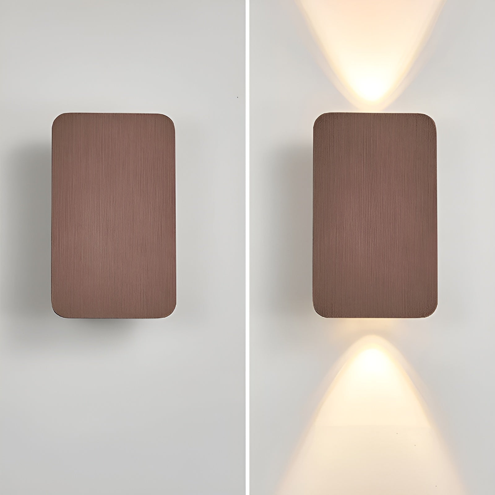 Minimalist LED Wall Sconce - LumiÉlégance - Living Room, Bedroom