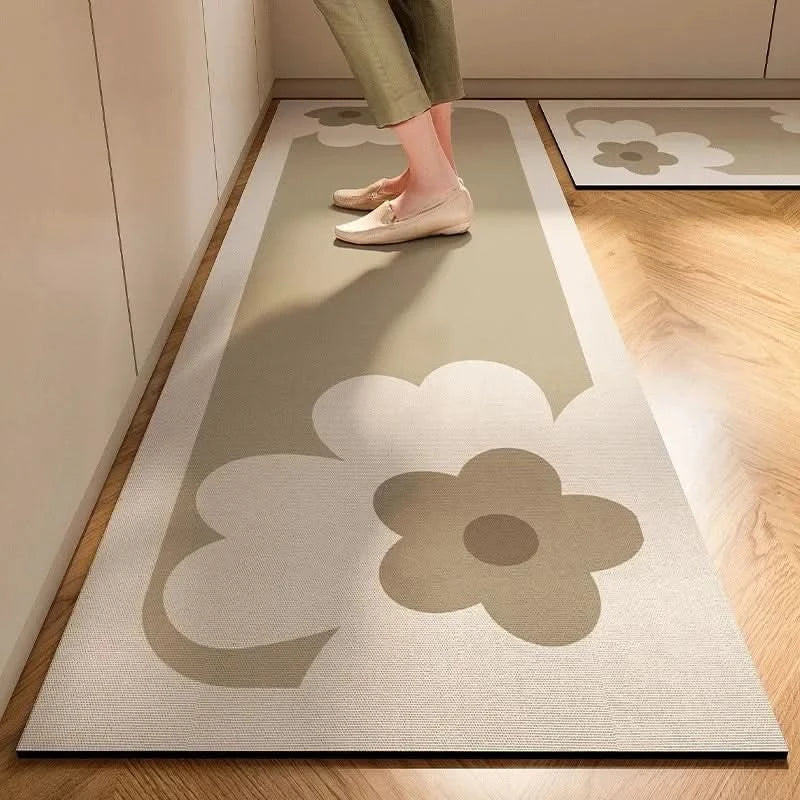 Minimalist Non-Slip Kitchen Floor Mat – Easy Clean