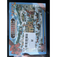 Modern Christmas Village Jigsaw Puzzle Advent Calendar