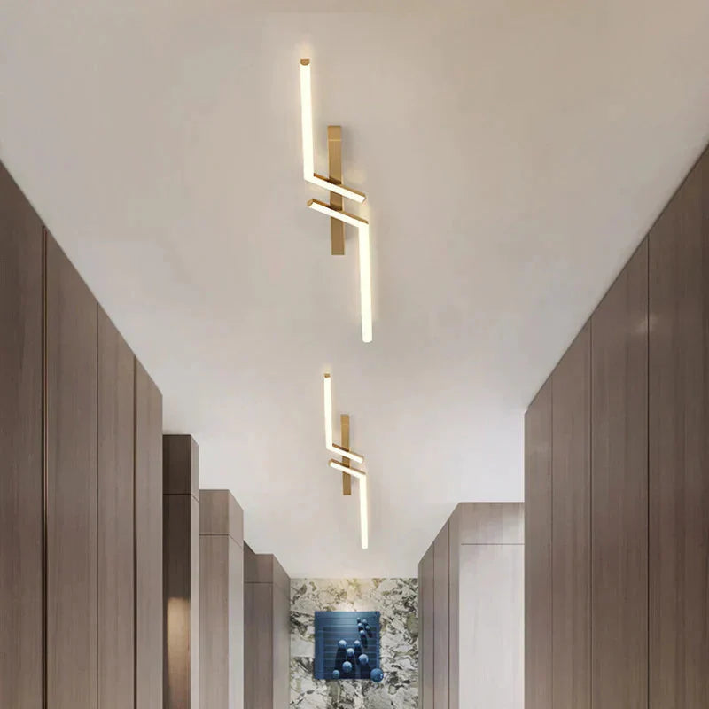 Modern LED Ceiling Lamp with Brightness Adjustment – Elegant Design for Living Room and Bedroom