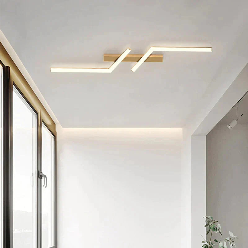 Modern LED Ceiling Lamp with Brightness Adjustment – Elegant Design for Living Room and Bedroom