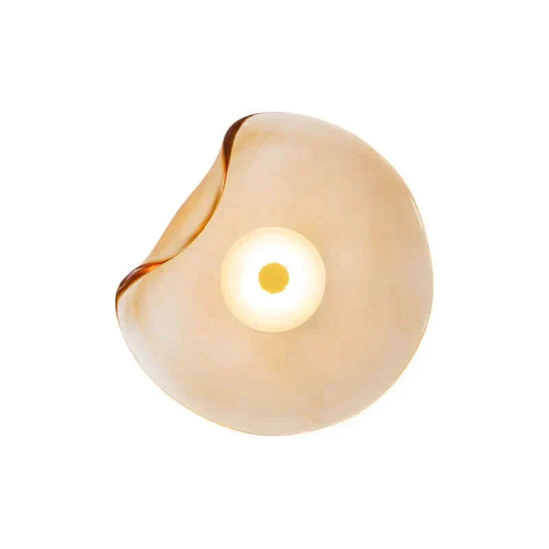 Modern LED Glass Wall Sconce Light
