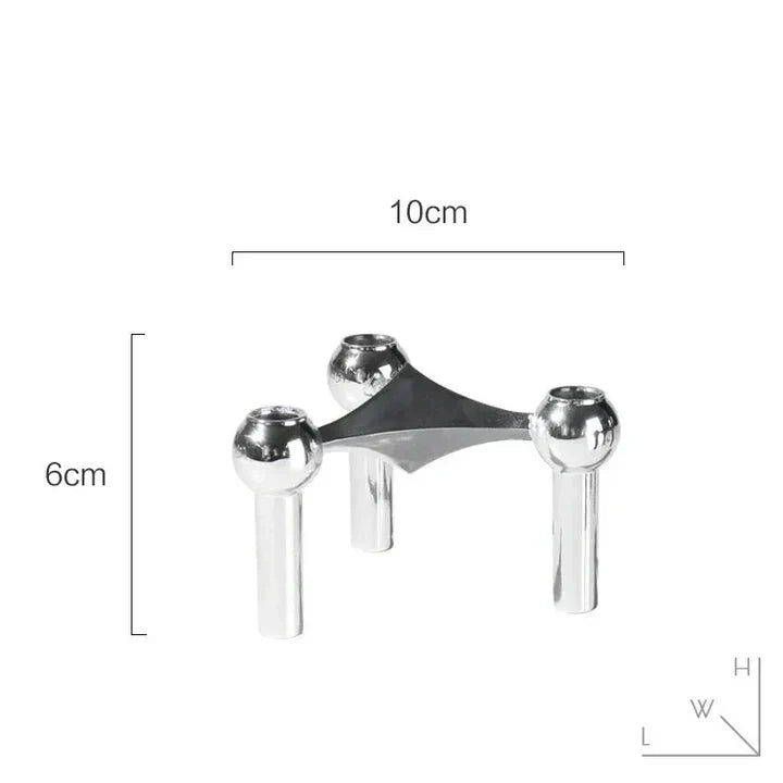 Molecular Design Candle Holder - Modern Elegance