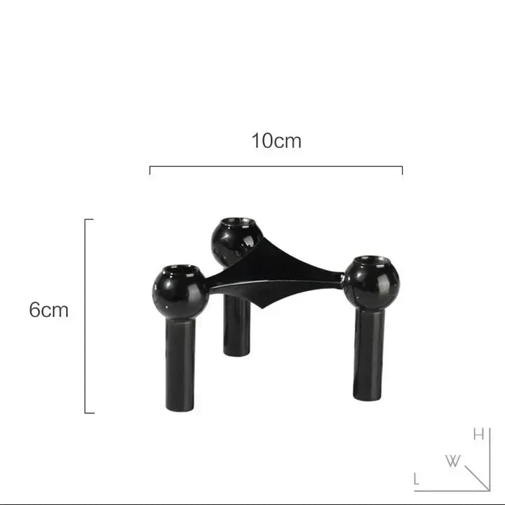 Molecular Design Candle Holder - Modern Elegance