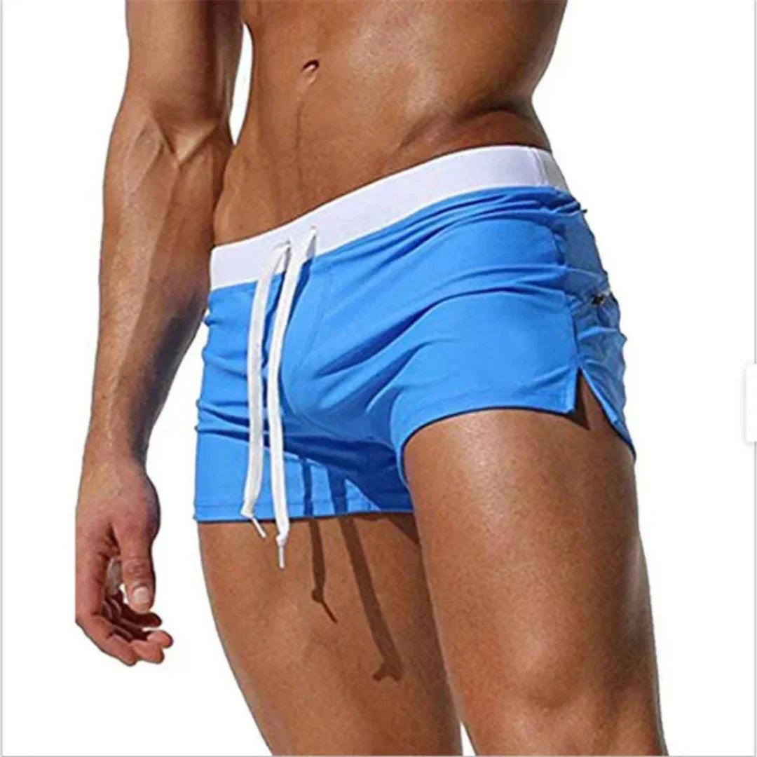 Image of Monty | Men's Square Cut Swim Trunks