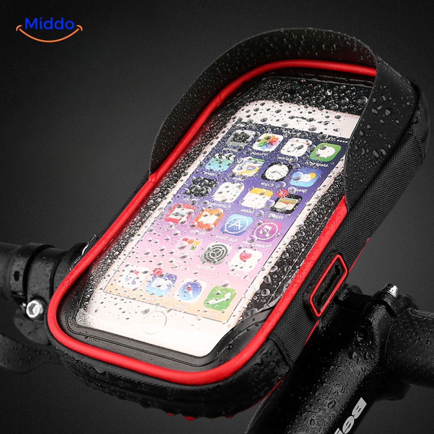 MotoGrip™ Phone Holder | Waterproof, Sturdy & Touchscreen-Friendly!