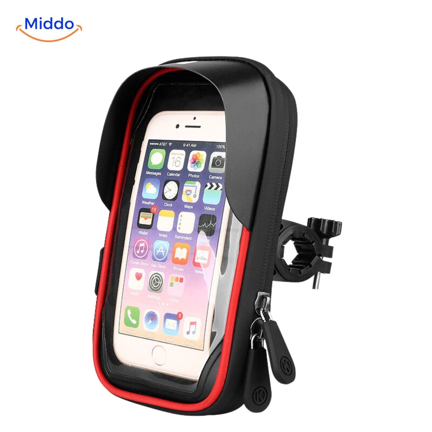 MotoGrip™ Phone Holder | Waterproof, Sturdy & Touchscreen-Friendly!