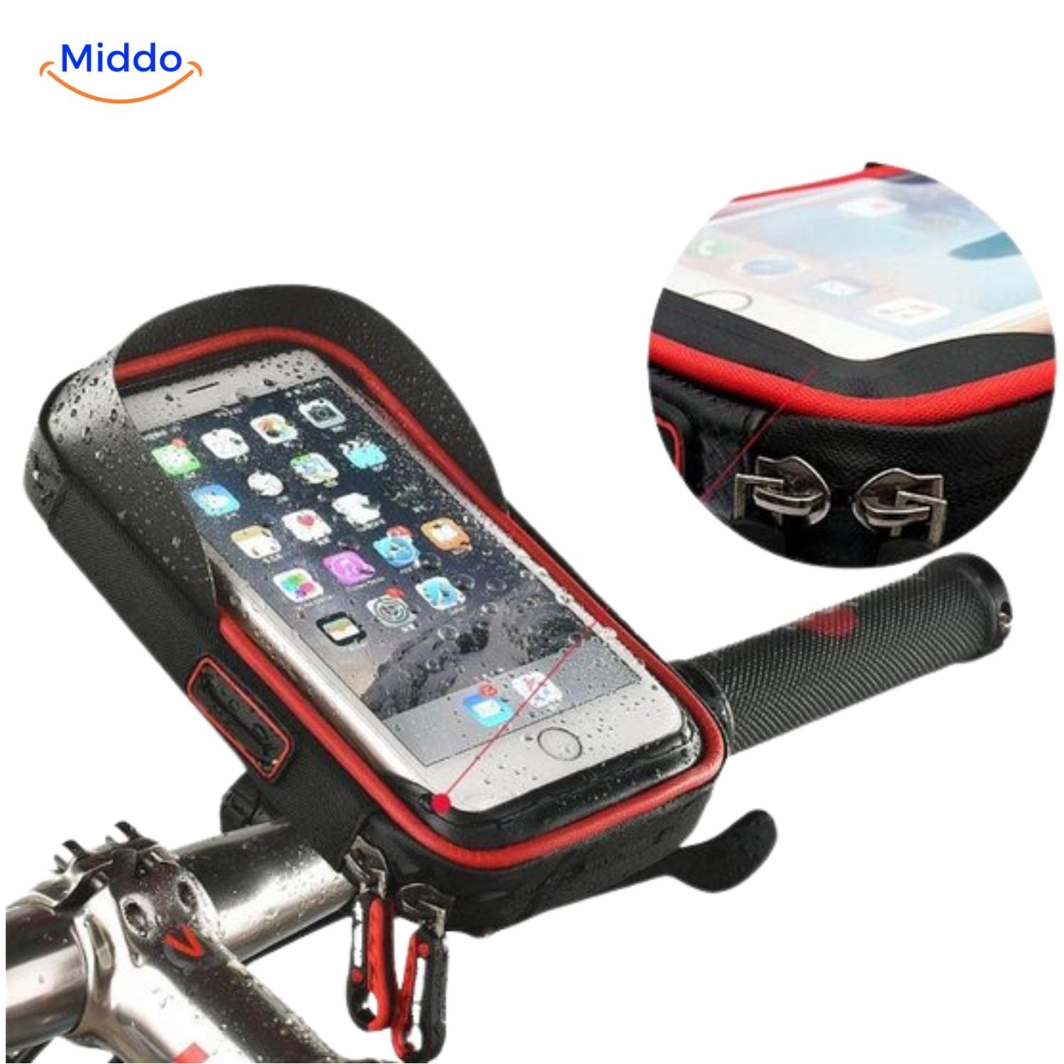 MotoGrip™ Phone Holder | Waterproof, Sturdy & Touchscreen-Friendly!