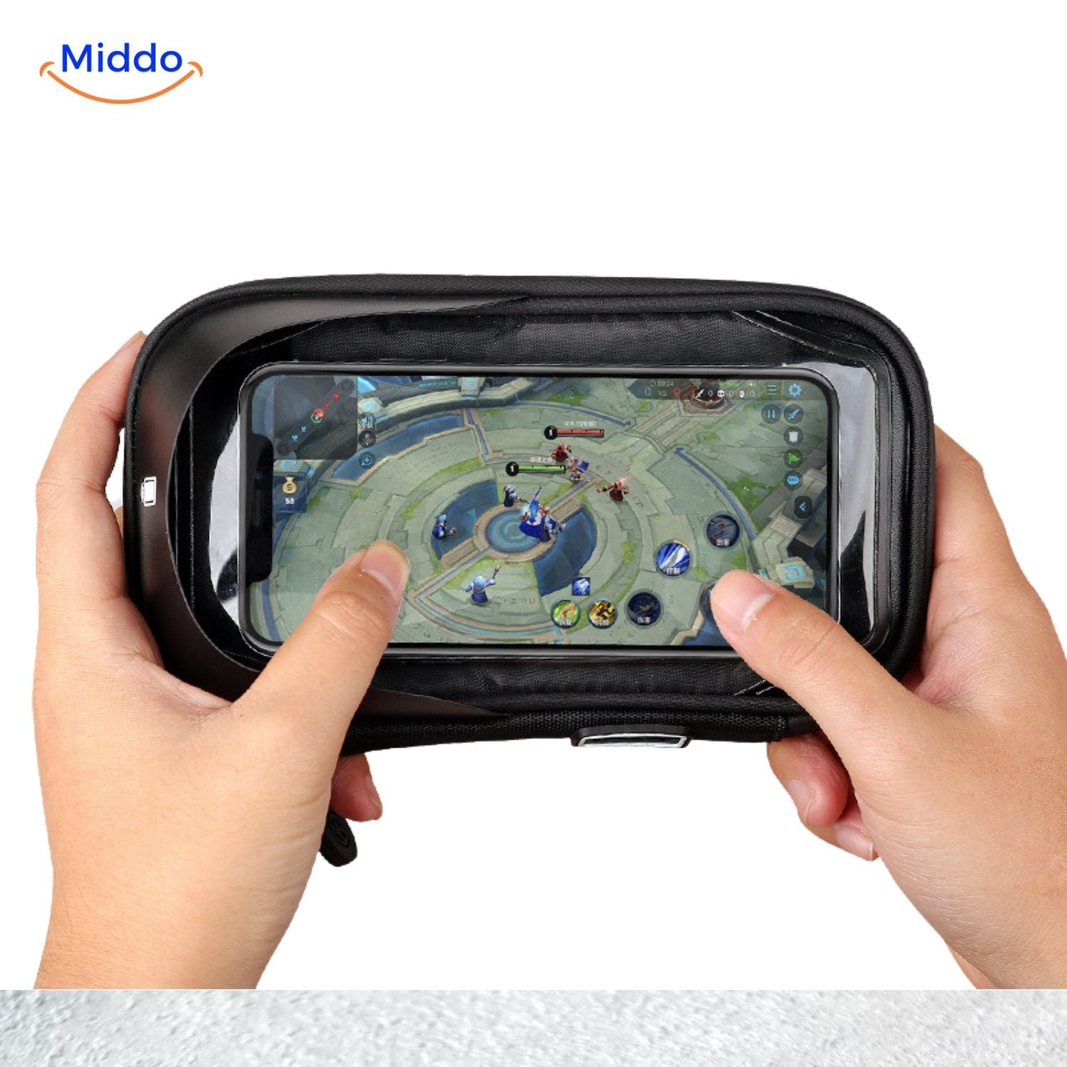 MotoGrip™ Phone Holder | Waterproof, Sturdy & Touchscreen-Friendly!