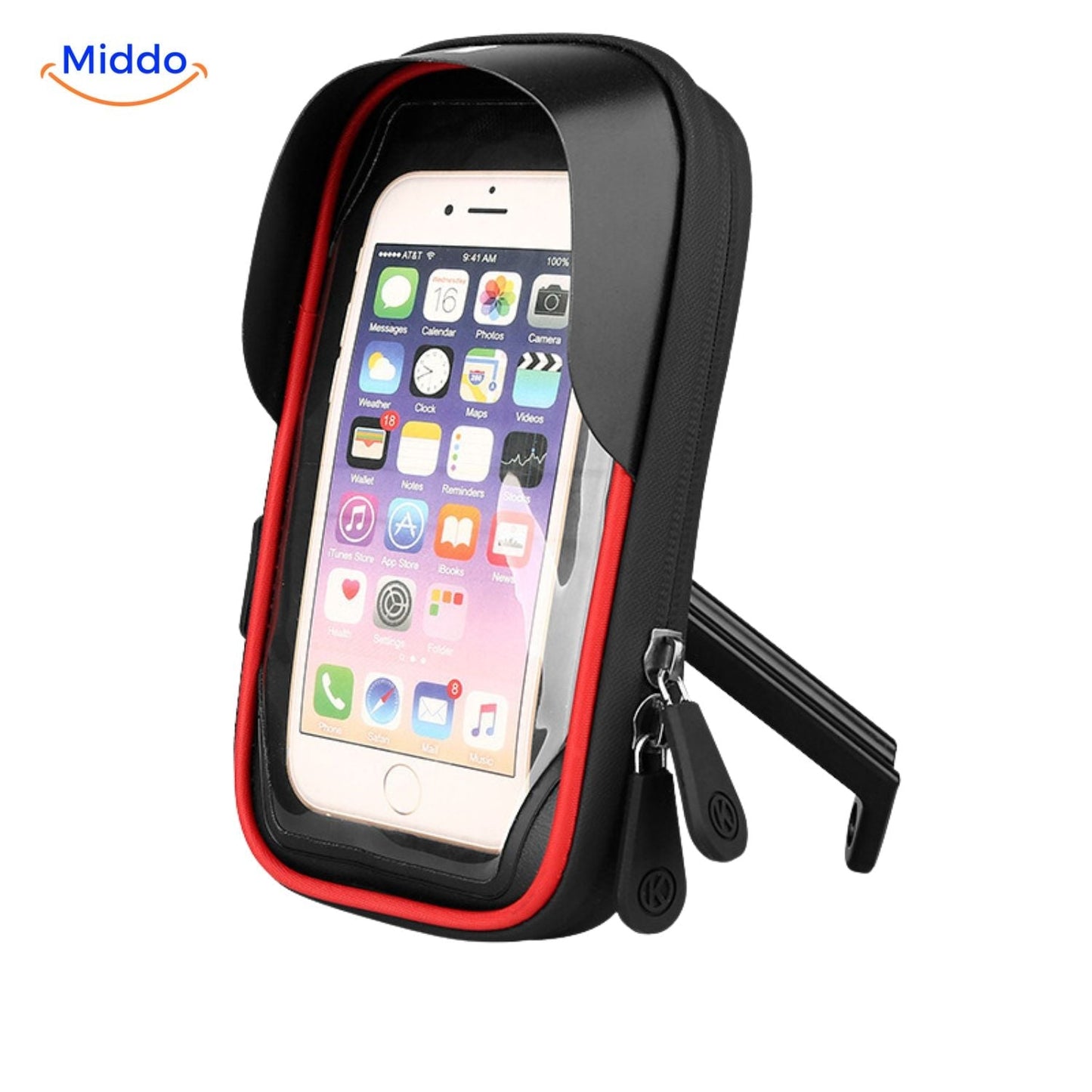 MotoGrip™ Phone Holder | Waterproof, Sturdy & Touchscreen-Friendly!