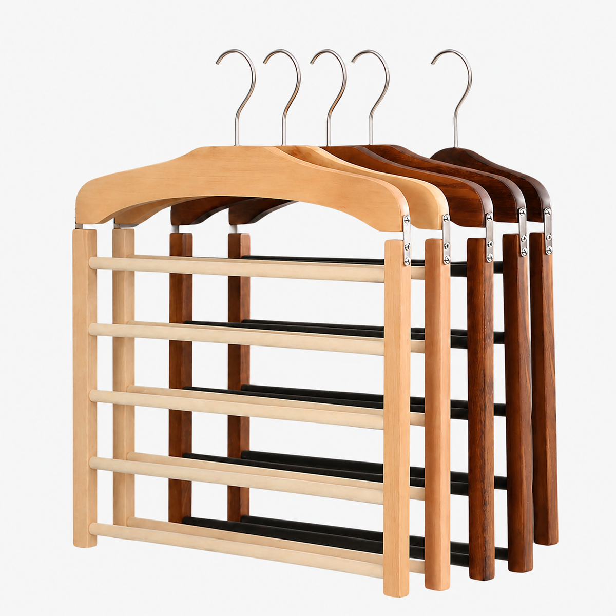Multi-Tier Wardrobe Clothes Hangers (Pack of 2)