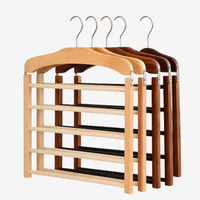 Multi-Tier Wardrobe Clothes Hangers (Pack of 2)