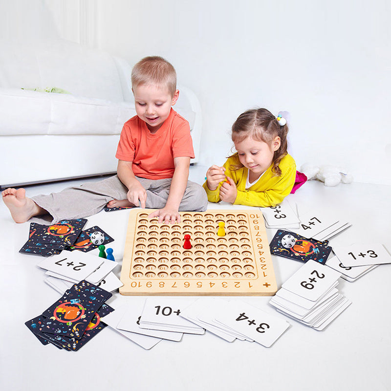 Multiplication Game in Wood