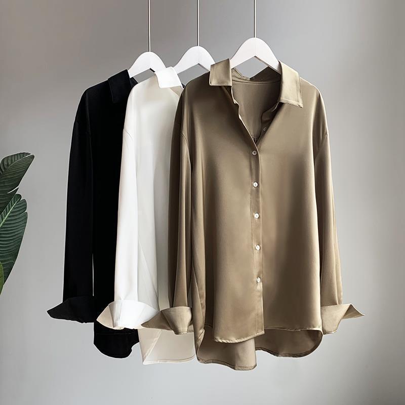 Image of Nadia | Women's Long Sleeve Button-Down Blouse