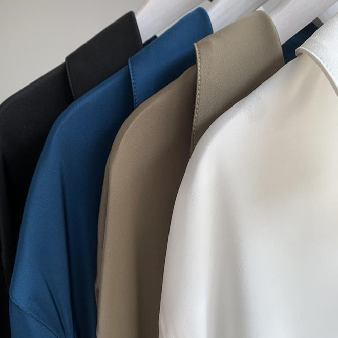 Image of Nadia | Women's Long Sleeve Button-Down Blouse
