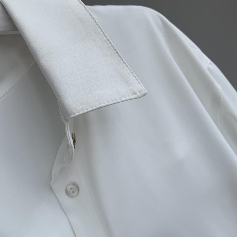 Image of Nadia | Women's Long Sleeve Button-Down Blouse