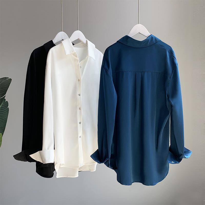 Image of Nadia | Women's Long Sleeve Button-Down Blouse