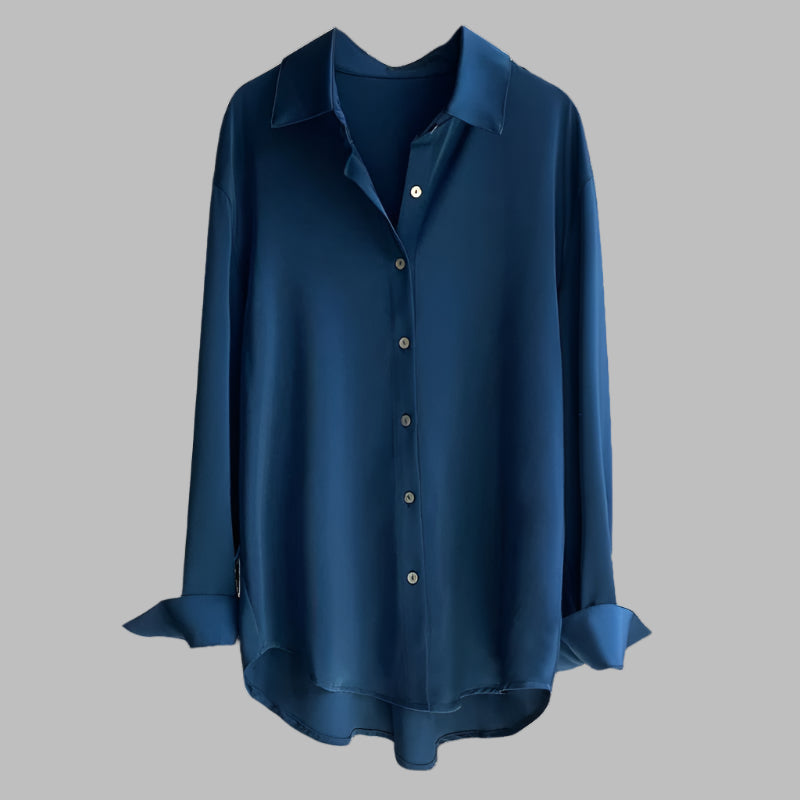 Image of Nadia | Women's Long Sleeve Button-Down Blouse