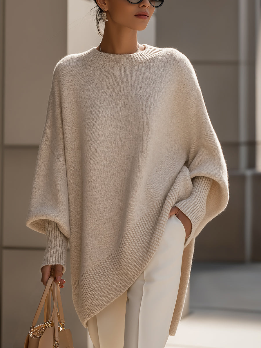 Image of Nadia | Women's Oversized Crew Neck Sweater