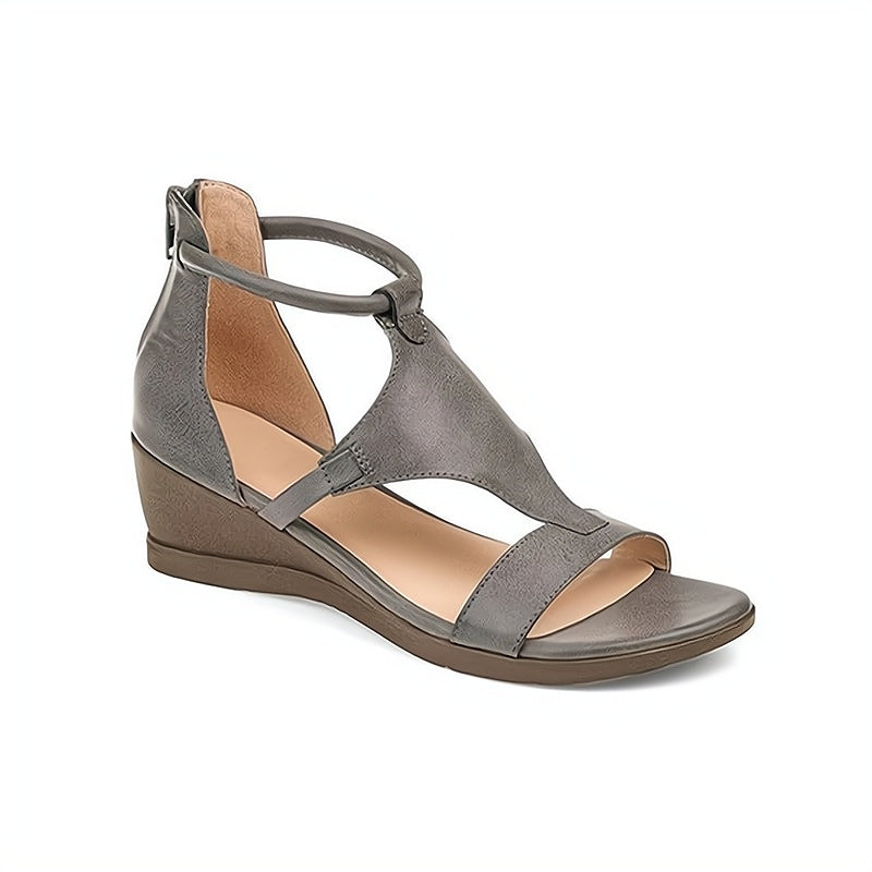 Image of Naomi | Women's Wedge Heel Open Toe Sandals