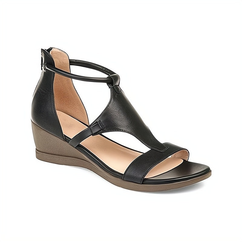 Image of Naomi | Women's Wedge Heel Open Toe Sandals