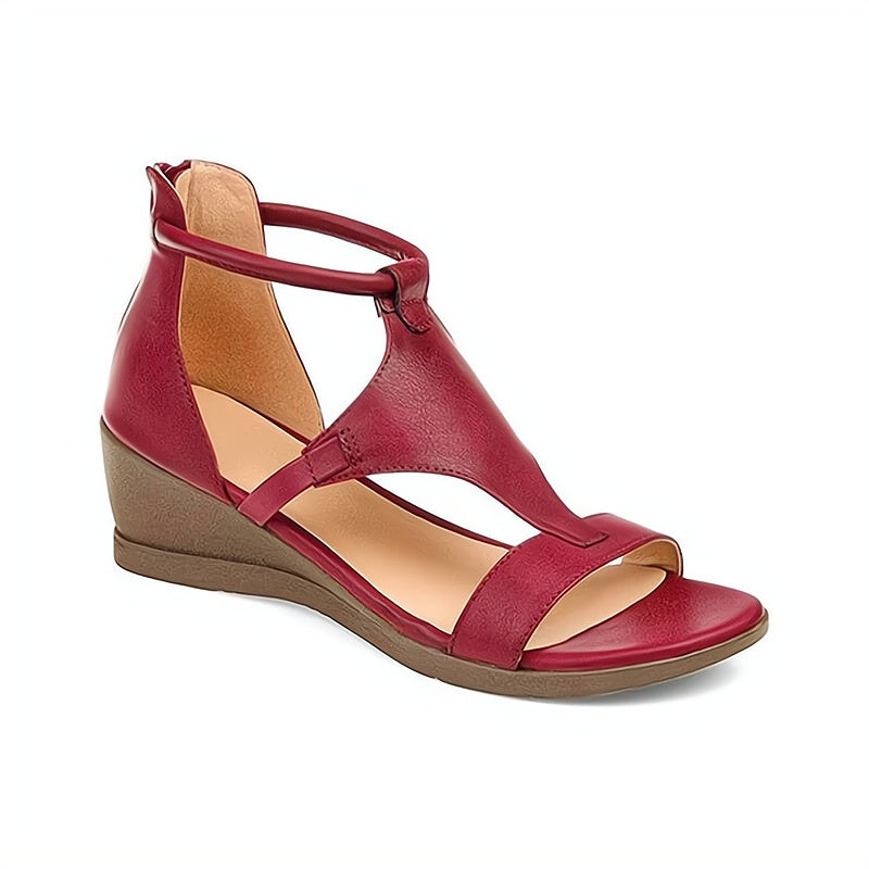 Image of Naomi | Women's Wedge Heel Open Toe Sandals
