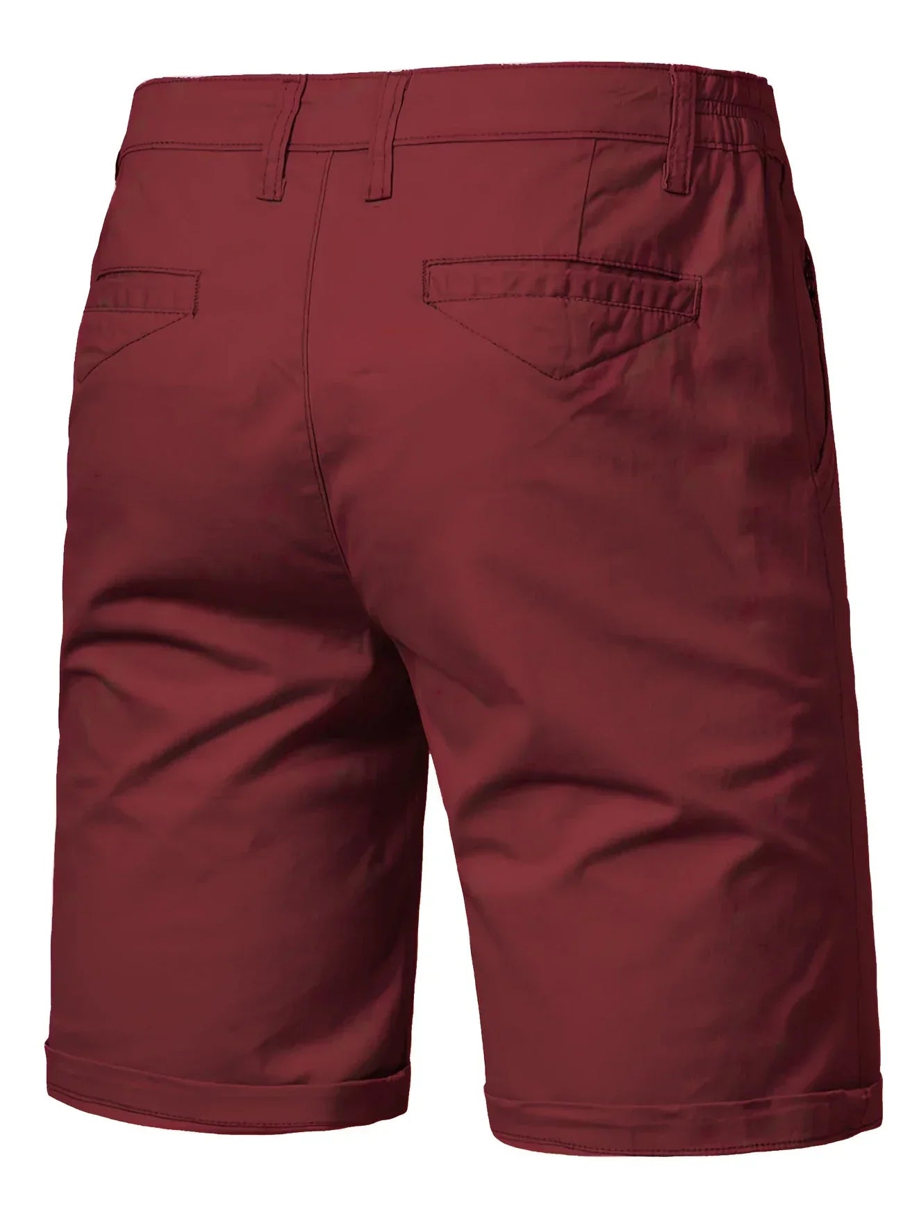 Image of Nico | Men's Elastic Waist Mid-Length Shorts