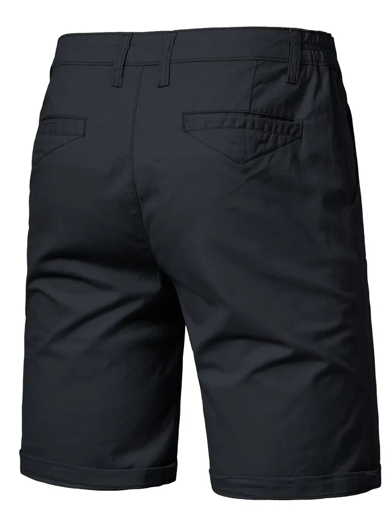 Image of Nico | Men's Elastic Waist Mid-Length Shorts