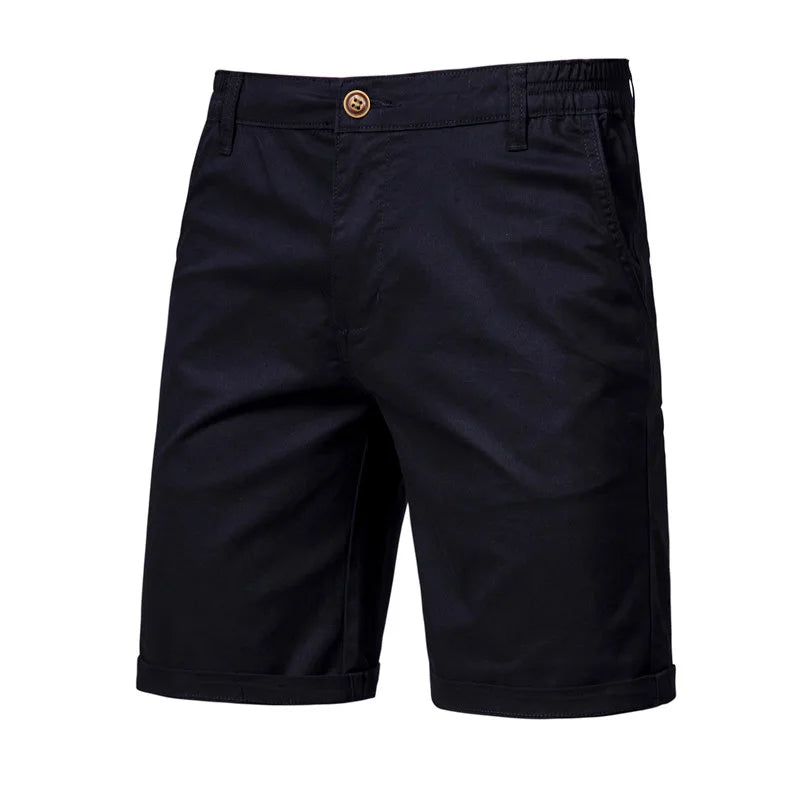 Nico | Men's Elastic Waist Mid-Length Shorts - Image 1