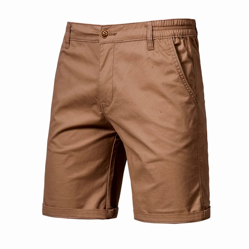 Nico | Men's Elastic Waist Mid-Length Shorts - Image 2