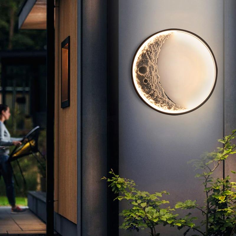 NightSphere | Glowing Crescent Wall Light