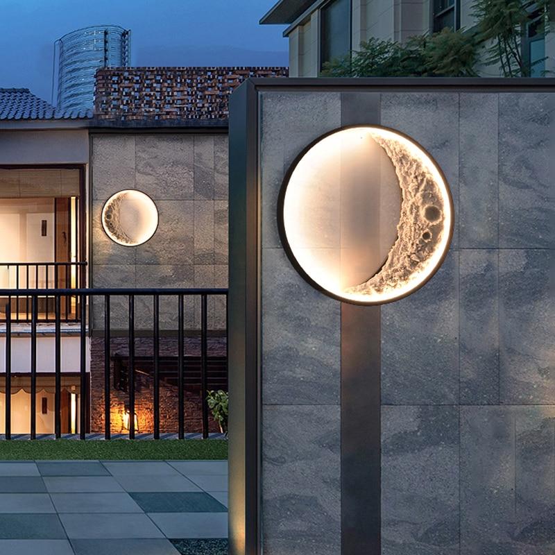 NightSphere | Glowing Crescent Wall Light