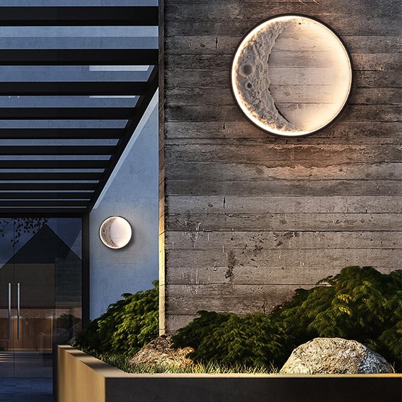 NightSphere | Glowing Crescent Wall Light