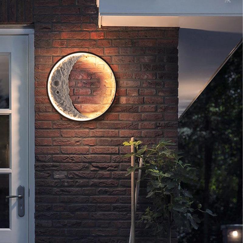 NightSphere | Glowing Crescent Wall Light